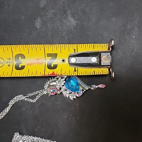 Unicorn tear drop Necklace - Picture 2 of 5